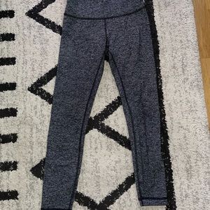 Size 6 Lululemon heather grey leggings